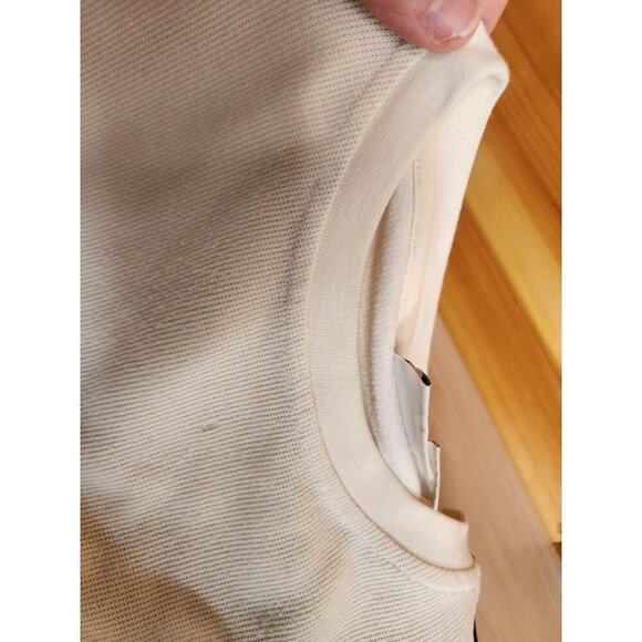 Vintage One Tough Brand Sweater Adult XLarge Tan OTB Y2K Skater Striped Preppy - Picture 13 of 13